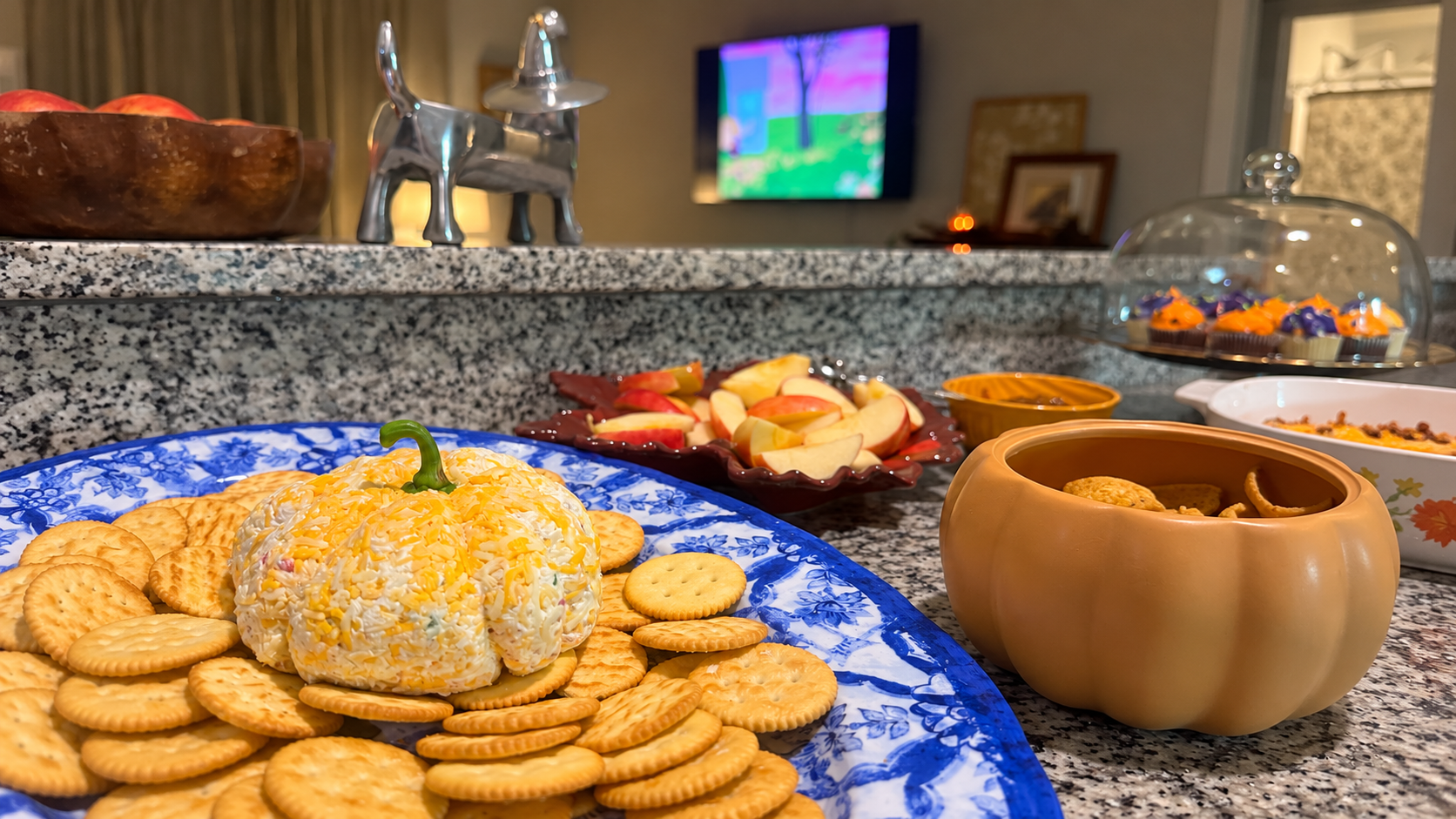 Cozy Halloween Snack Spread