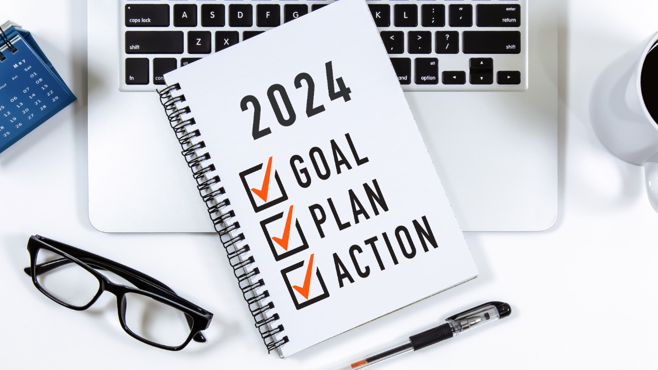 Set Goals for 2024 with a Vision Board